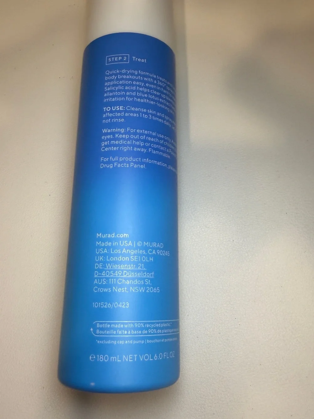 Murad Clarifying Body Spray 180ml